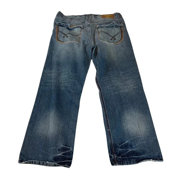 Phat Farm Classics Blue Jeans Mens Size 40x32 - Picture 2 of 11